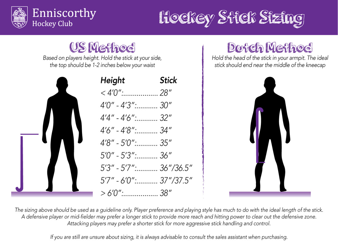 Selecting a Hockey Stick - Enniscorthy Hockey Club